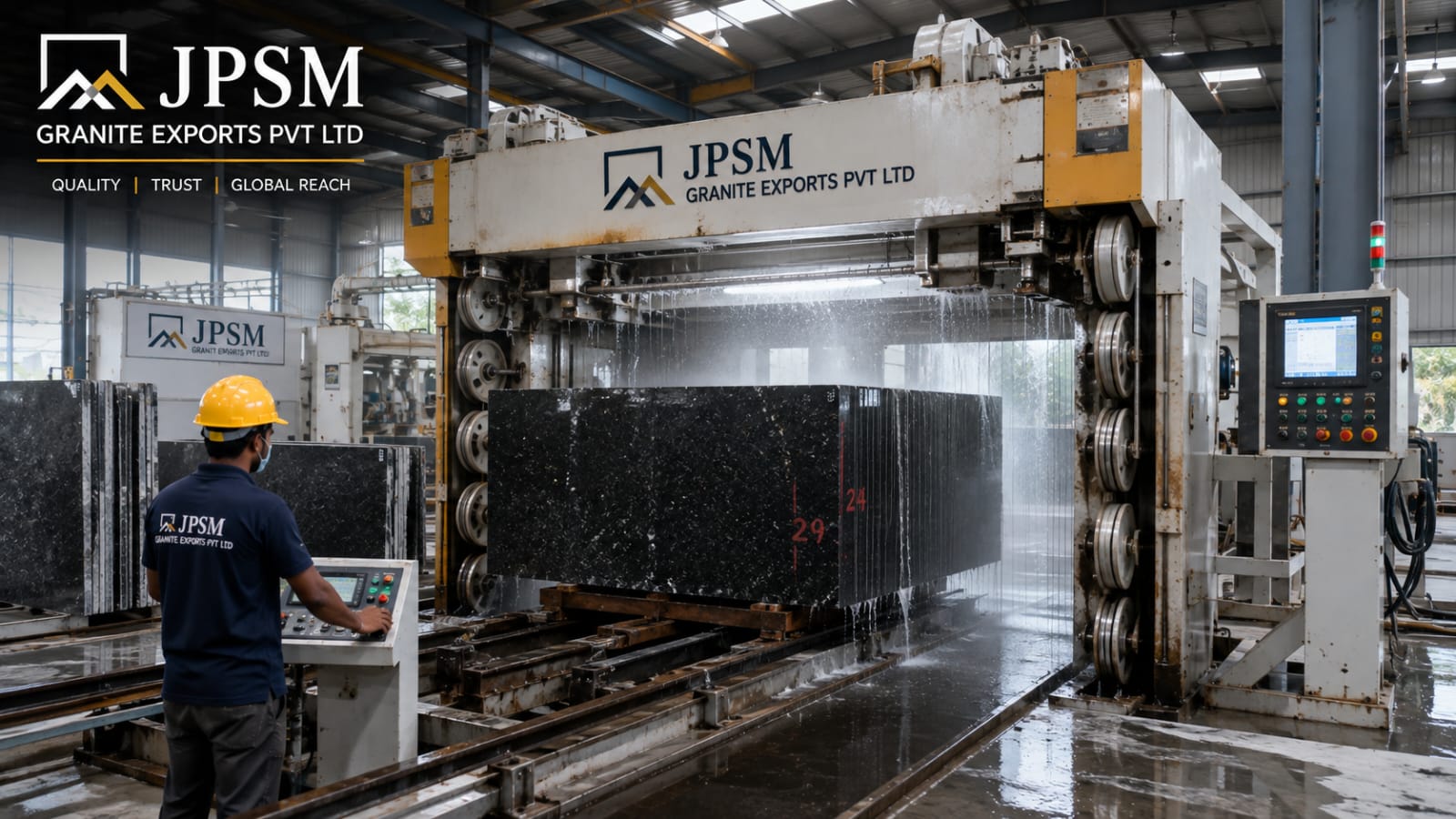 Block cutting process